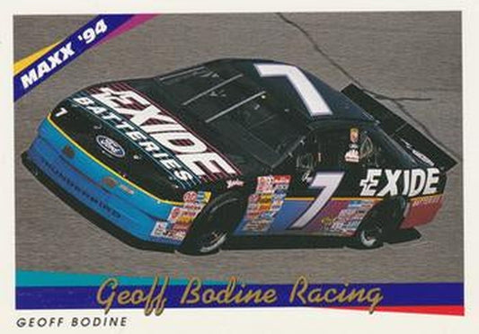 #67 Geoff Bodine Racing - Geoff Bodine Racing - 1994 Maxx Racing