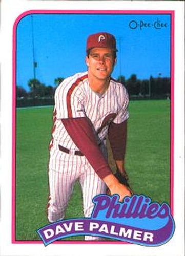 #67 David Palmer - Philadelphia Phillies - 1989 O-Pee-Chee Baseball