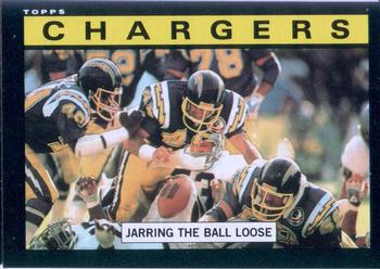 #367 Chargers Team Leaders - San Diego Chargers - 1985 Topps Football