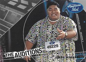 #67 Jonah Moananu - 2004 Fleer American Idol Season 3