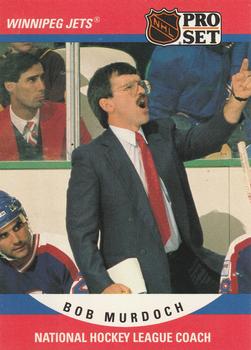 #680 Bob Murdoch - Winnipeg Jets - 1990-91 Pro Set Hockey