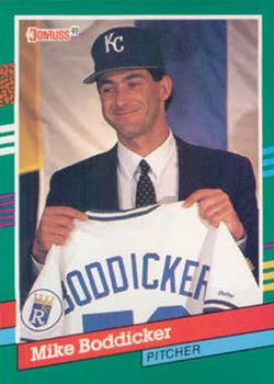 #680 Mike Boddicker - Kansas City Royals - 1991 Donruss Baseball