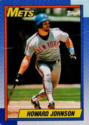 #680 Howard Johnson - New York Mets - 1990 Topps Baseball