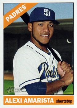 #680 Alexi Amarista - San Diego Padres - 2015 Topps Heritage Baseball