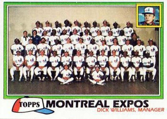 #680 Montreal Expos / Dick Williams - Montreal Expos - 1981 Topps Baseball