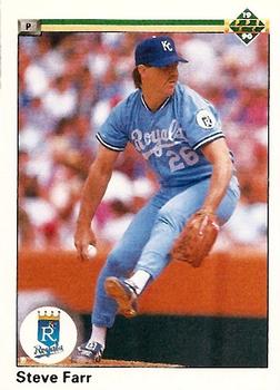 #680 Steve Farr - Kansas City Royals - 1990 Upper Deck Baseball