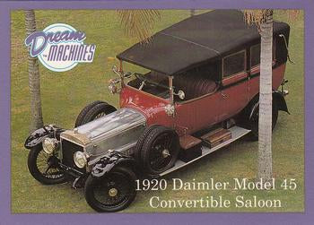 #100 1920 Daimler Model 45 Convertible Saloon - 1991-92 Lime Rock Dream Machines