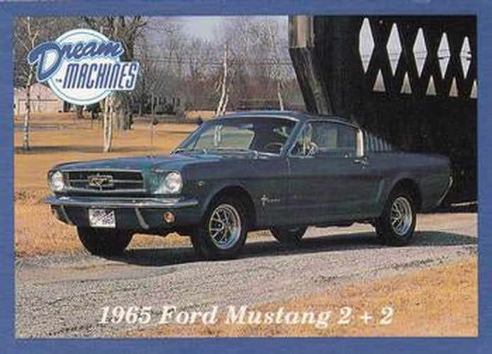 #124 1965 Ford Mustang 2 + 2 - 1991-92 Lime Rock Dream Machines