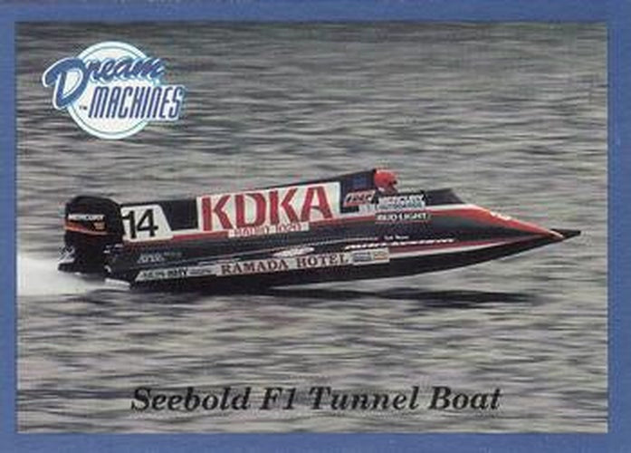 #154 Seebold F1 Tunnel Boat - 1991-92 Lime Rock Dream Machines