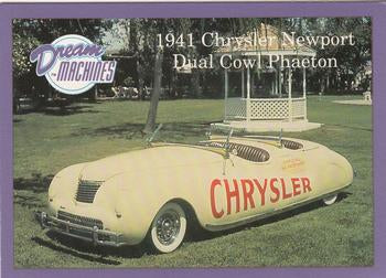 #63 1941 Chrysler Newport Dual Cowl Phaeton - 1991-92 Lime Rock Dream Machines