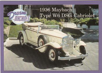 #66 1936 Maybach Type W6 DSG Cabriolet - 1991-92 Lime Rock Dream Machines