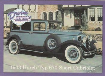 #69 1933 Horch Typ 670 Sport Cabriolet - 1991-92 Lime Rock Dream Machines