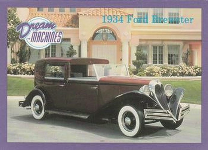 #83 1934 Ford Brewster - 1991-92 Lime Rock Dream Machines