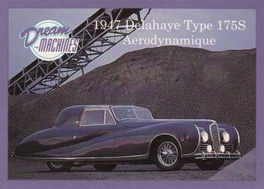#90 1947 Delahaye Type 175S Aerodynamique - 1991-92 Lime Rock Dream Machines