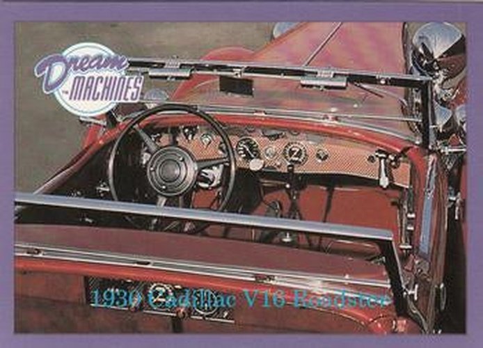 #9 1930 Cadillac V16 Roadster - 1991-92 Lime Rock Dream Machines