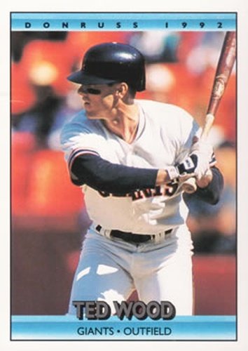 #681 Ted Wood - San Francisco Giants - 1992 Donruss Baseball