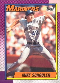 #681 Mike Schooler - Seattle Mariners - 1990 O-Pee-Chee Baseball