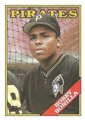 #681 Bobby Bonilla - Pittsburgh Pirates - 1988 Topps Baseball