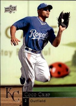 #681 Coco Crisp - Kansas City Royals - 2009 Upper Deck Baseball