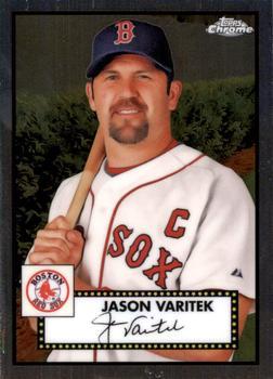 #681 Jason Varitek - Boston Red Sox - 2021 Topps Chrome Platinum Anniversary Baseball