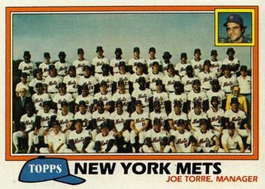 #681 New York Mets / Joe Torre - New York Mets - 1981 Topps Baseball