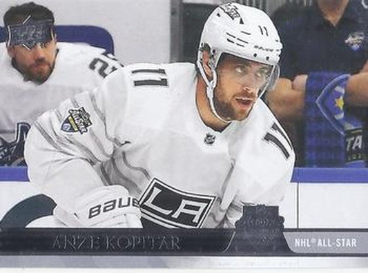 #681 Anze Kopitar - Los Angeles Kings - 2020-21 Upper Deck Hockey