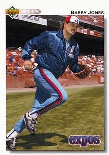 #681 Barry Jones - Montreal Expos - 1992 Upper Deck Baseball