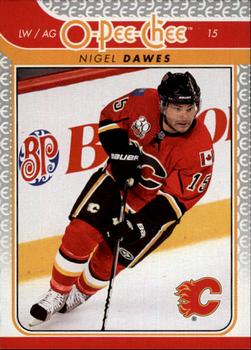 #682 Nigel Dawes - Calgary Flames - 2009-10 O-Pee-Chee Hockey