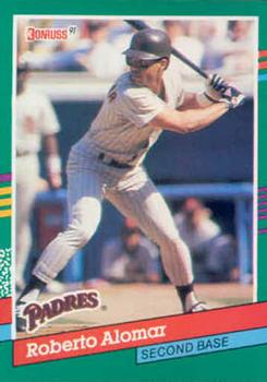 #682 Roberto Alomar - San Diego Padres - 1991 Donruss Baseball