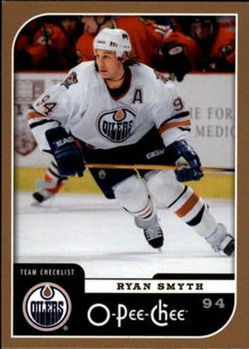 #682 Ryan Smyth - Edmonton Oilers - 2006-07 O-Pee-Chee Hockey