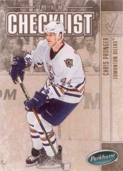 #682 Chris Pronger - Edmonton Oilers - 2005-06 Parkhurst Hockey