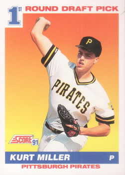 #682 Kurt Miller - Pittsburgh Pirates - 1991 Score Baseball