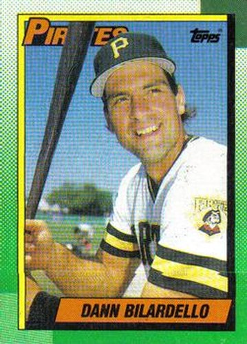 #682 Dann Bilardello - Pittsburgh Pirates - 1990 Topps Baseball