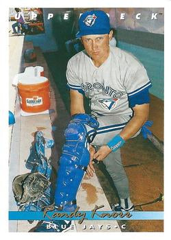 #682 Randy Knorr - Toronto Blue Jays - 1993 Upper Deck Baseball