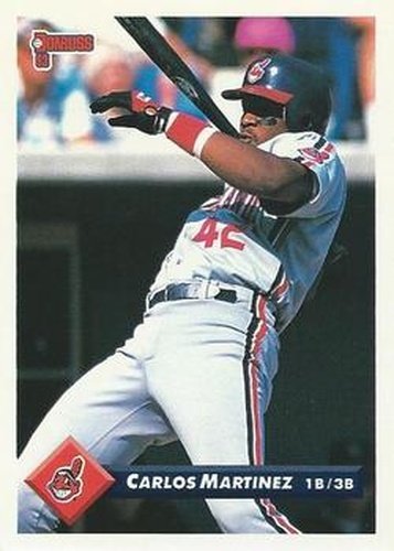 #682 Carlos Martinez - Cleveland Indians - 1993 Donruss Baseball