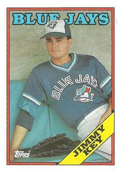 #682 Jimmy Key - Toronto Blue Jays - 1988 Topps Baseball
