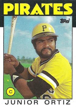 #682 Junior Ortiz - Pittsburgh Pirates - 1986 Topps Baseball
