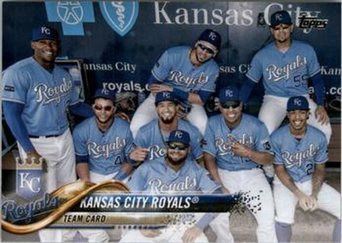#682 Kansas City Royals - Kansas City Royals - 2018 Topps Baseball