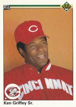 #682 Ken Griffey Sr. - Cincinnati Reds - 1990 Upper Deck Baseball