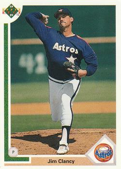 #682 Jim Clancy - Houston Astros - 1991 Upper Deck Baseball