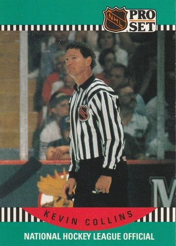 #683 Kevin Collins - 1990-91 Pro Set Hockey