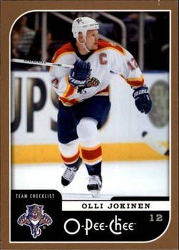 #683 Olli Jokinen - Florida Panthers - 2006-07 O-Pee-Chee Hockey