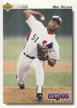 #683 Mel Rojas - Montreal Expos - 1992 Upper Deck Baseball