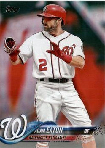 #683 Adam Eaton - Washington Nationals - 2018 Topps Baseball