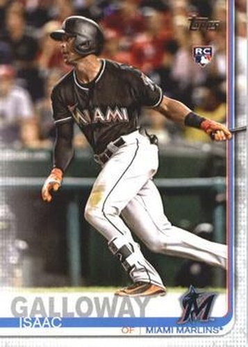 #683 Isaac Galloway - Miami Marlins - 2019 Topps Baseball