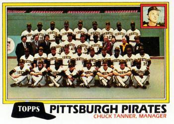 #683 Pittsburgh Pirates / Chuck Tanner - Pittsburgh Pirates - 1981 Topps Baseball