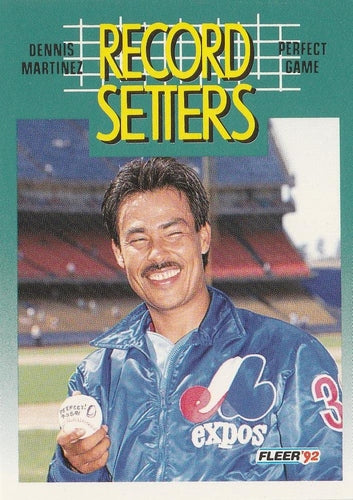 #683 Dennis Martinez - Montreal Expos - 1992 Fleer Baseball