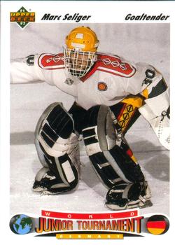 #683 Marc Seliger - Germany - 1991-92 Upper Deck Hockey