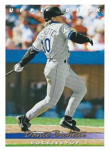 #683 Dante Bichette - Colorado Rockies - 1993 Upper Deck Baseball