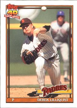 #683 Derek Lilliquist - San Diego Padres - 1991 O-Pee-Chee Baseball